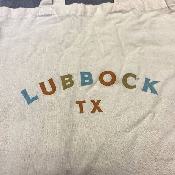 Lubbock Texas Canvas Tote Bag - Picture 2 of 4